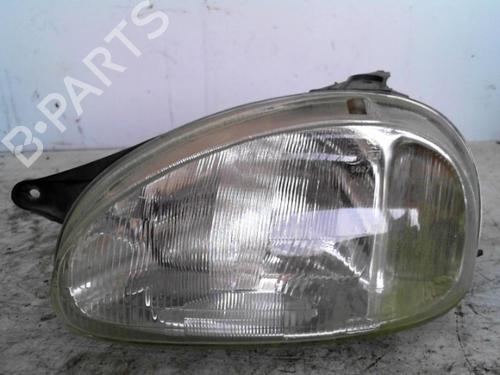 Used Left headlight OPEL CORSA B (S93) 1.5 D (F08, F68, M68) (50 hp) 28777436