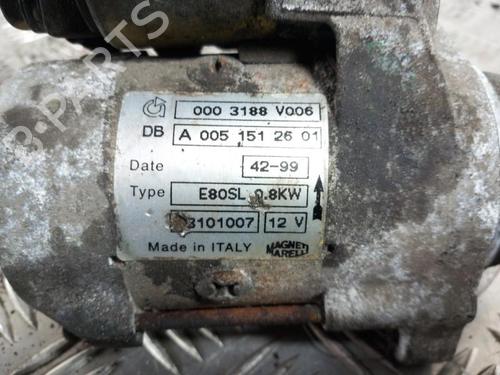 Used Starter SMART CITY-COUPE (450) 0.6 (S1CLB1, 450.331, 450.336) (45 hp) 28746002