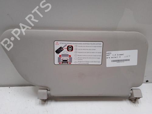 Left sun visor PEUGEOT 1007 (KM_) 1.4 HDi | BP28775610I1 