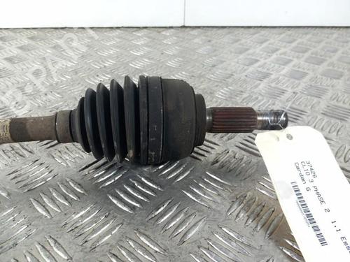 Used Left front driveshaft RENAULT CLIO III (BR0/1, CR0/1) 1.2 16V Hi-Flex (BR1U, CR1U) (75 hp) 28783568
