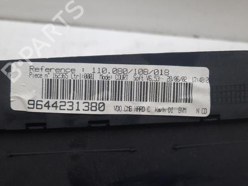 Used Instrument cluster PEUGEOT 406 Coupe (8C) 2.2 HDI (133 hp) 28759549