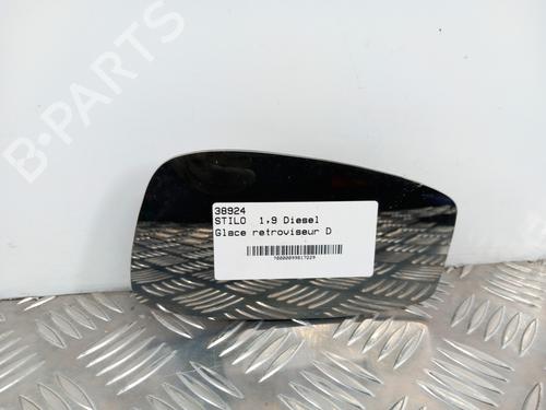 Used Right mirror glass FIAT STILO (192_) 1.9 D Multijet (120 hp) 28745045