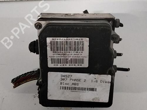 Used ABS pump PEUGEOT 307 (3A/C) 1.6 HDi (90 hp) 28747744