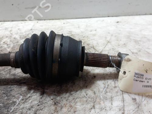 Left front driveshaft FIAT PUNTO EVO (199_) 1.3 D Multijet (199AXC1A, 199BXC1A, 199AXT1A, 199BXT1A) | BP28751582M38 