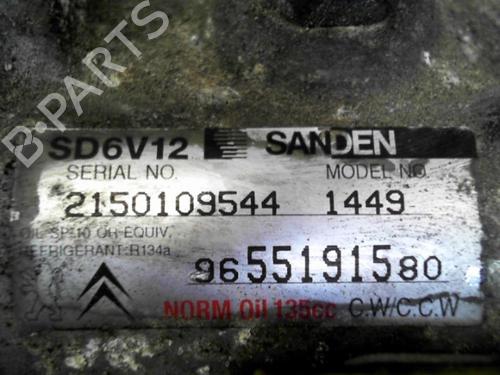Used AC compressor AC compressor PEUGEOT 206 SW (2E/K) 1.6 HDi 110 (109 hp) 28765934 28765934