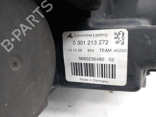 Right headlight PEUGEOT 407 (6D_) 2.0 HDi 135 (6DRHRH, 6DRHRE, 6DRHRG, 6DRHRJ) | BP28783497C29 