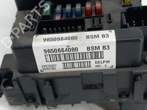 Fuse box PEUGEOT 307 (3A/C) 2.0 HDi 110 | BP28751446E1