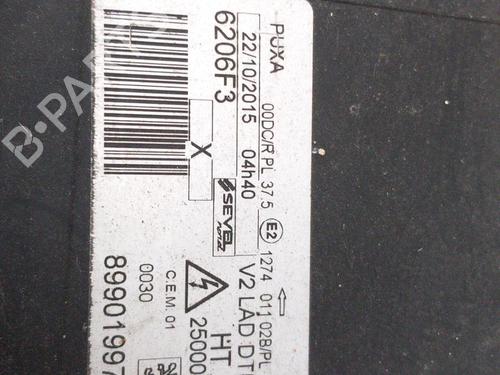 Right headlight PEUGEOT 807 (EB_) 2.0 HDi | BP28756350C29 