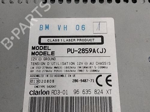 Used Radio Radio PEUGEOT PARTNER Box Body/MPV (5_, G_) 1.6 HDi 75 (75 hp) 28769485 28769485