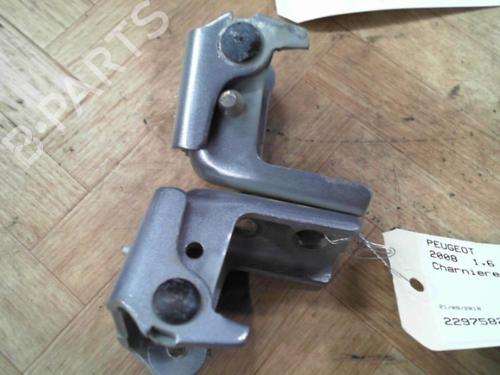 Used Hinge/Door check strap PEUGEOT 2008 I (CU_) 1.6 HDi (92 hp) 28755184