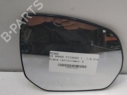 Used Right mirror glass CITROËN C4 Grand Picasso I (UA_) 1.6 HDi (109 hp) 28786487