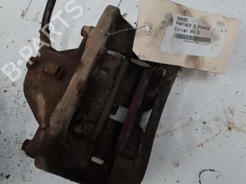 Højre bremsekaliber foran PEUGEOT PARTNER Box Body/MPV (5_, G_) 1.9 D (69 hp) 28750343