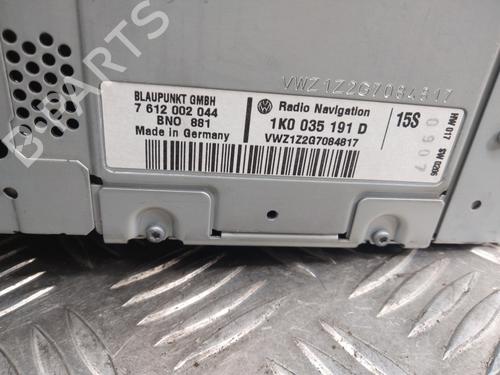 Radio VW TOURAN (1T1, 1T2) 1.9 TDI | BP28742937E6