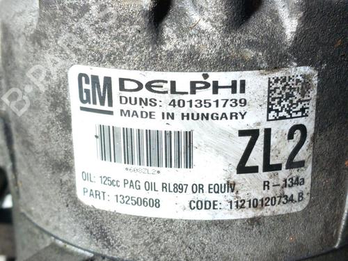 AC compressor OPEL MERIVA B MPV (S10) 1.4 (75) | BP28788081M34