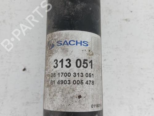 Used Right rear shock absorber PEUGEOT 206 CC (2D) 1.6 16V (2DNFUF, 2DNFUR) (109 hp) 28768867