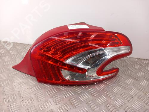 Used Right taillight PEUGEOT 208 I (CA_, CC_) 1.4 HDi (68 hp) 28756902