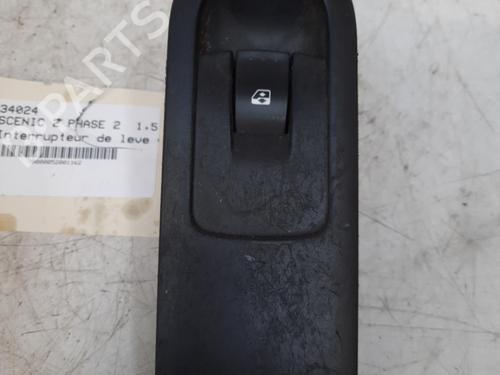 Used Right front window switch RENAULT SCÉNIC II (JM0/1_) 1.5 dCi (JM1E, JM16) (106 hp) 28763111