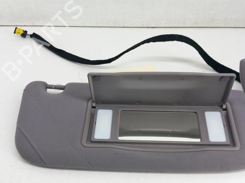 Right sun visor PEUGEOT 607 (9D, 9U) 2.2 HDi | BP28773723I2 