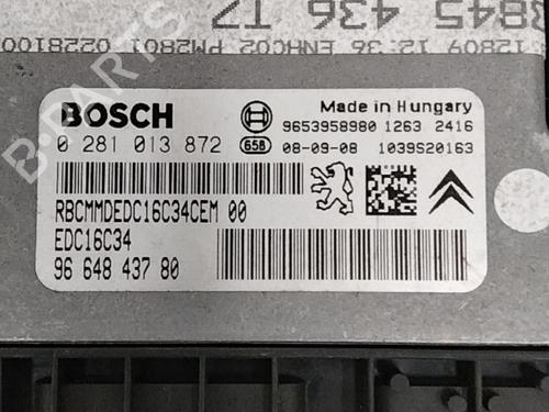 Electronic module PEUGEOT 308 SW I (4E_, 4H_) 1.6 HDi | BP28772641M83 - Image 8
