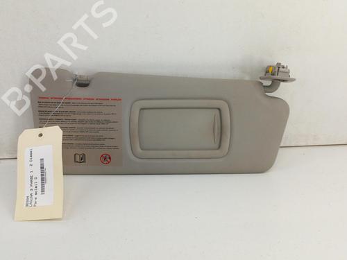 Used Right sun visor RENAULT LAGUNA III (BT0/1) 2.0 dCi (BT01, BT08, BT09, BT0E, BT0K, BT12, BT1C, BT1D,... (150 hp) 28751400