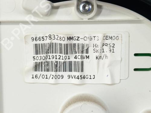 Used Instrument cluster PEUGEOT 206+ (2L_, 2M_) 1.4 HDi eco 70 (68 hp) 28772685