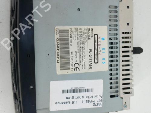 Radio PEUGEOT 307 (3A/C) 1.6 16V | BP28762325E6 