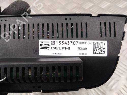 Used Climate control Climate control OPEL ASTRA J (P10) 1.4 Turbo (68) (140 hp) 28742340 28742340