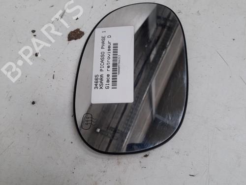 Used Right mirror glass CITROËN XSARA PICASSO (N68) 2.0 HDi (90 hp) 28791534