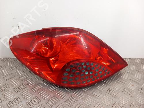 Used Left taillight PEUGEOT 207 (WA_, WC_) 1.6 HDi (90 hp) 30452588