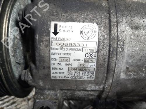 Used AC compressor AC compressor ALFA ROMEO 159 Sportwagon (939_) 1.9 JTDM 16V (939BXC1B) (136 hp) 28783404 28783404