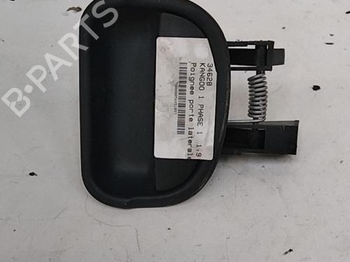 Used Rear right exterior door handle RENAULT KANGOO (KC0/1_) 1.9 dTi (KC0U) (80 hp) 28757665