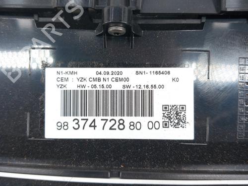Instrument cluster PEUGEOT EXPERT Van (V_) 2.0 BlueHDi 150 | BP28735513C47 - Image 2