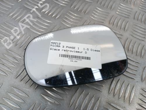 Speilglass høyre NISSAN MICRA III (K12) 1.5 dCi (65 hp) 29148668