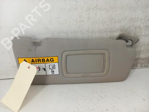 Aletta parasole destra RENAULT CAPTUR I (J5_, H5_) 1.5 dCi 90 (J5N4, J5M5, J5MW, J5M6, J5AL, J5AJ) (90 hp) 28743761