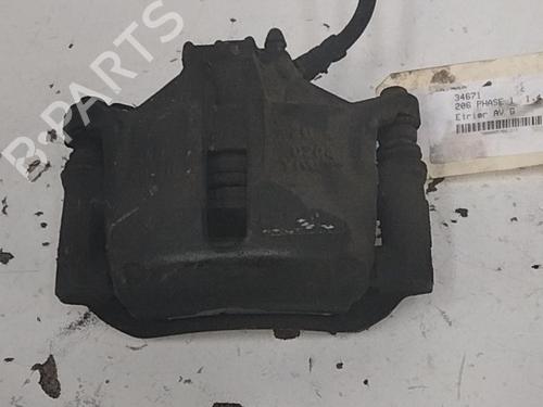 Used Left front brake caliper Left front brake caliper PEUGEOT 206 Hatchback (2A/C) 1.4 HDi eco 70 (68 hp) 28741506 28741506
