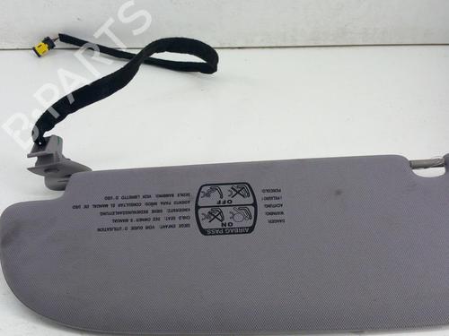 Right sun visor PEUGEOT 607 (9D, 9U) 2.2 HDi | BP28773723I2 