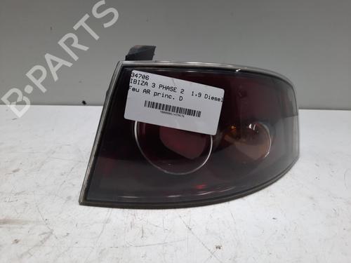 Used Right taillight SEAT IBIZA III (6L1) 1.9 TDI (100 hp) 28786641