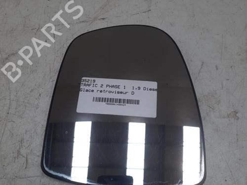 Used Right mirror glass RENAULT TRAFIC II Van (FL) 1.9 dCi 80 (FL0B) (82 hp) 28759988