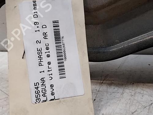 Rear right window mechanism RENAULT LAGUNA I (B56_, 556_) 1.9 dCi (B56W) | BP28786252C25