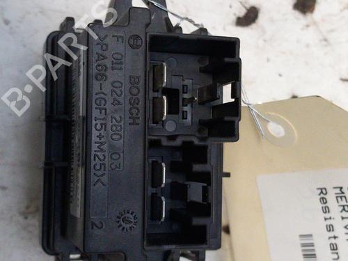 Heater resistor OPEL MERIVA B MPV (S10) 1.7 CDTI (75) | BP28756109M108 