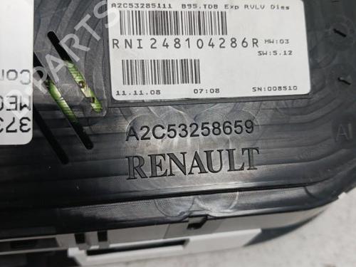 Kombiinstrument RENAULT MEGANE III Hatchback (BZ0/1_, B3_) 1.5 dCi (BZ09, BZ0D, BZ1W, BZ29, BZ14) (110 hp) 28768769