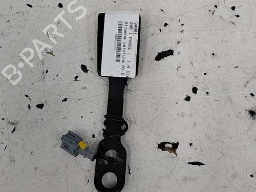Used Seat buckle PEUGEOT 208 I (CA_, CC_) 1.4 HDi (68 hp) 28776329