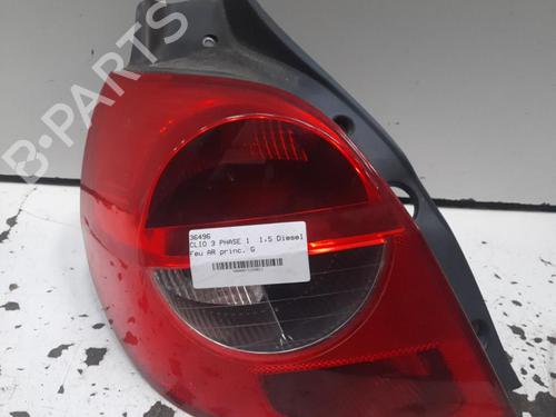 Used Left taillight RENAULT CLIO III (BR0/1, CR0/1) 1.5 dCi (BR17, CR17) (86 hp) 28773850