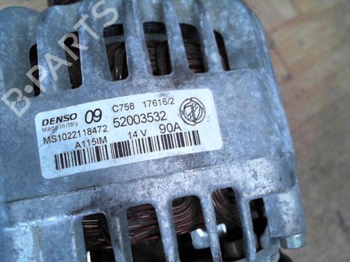 Used Alternator Alternator FIAT PUNTO (199_) 1.2 (199AXZ1A, 199BXZ1A) (69 hp) 28792505 28792505