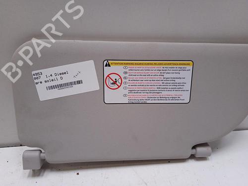 Used Right sun visor PEUGEOT 1007 (KM_) 1.4 HDi (68 hp) 28775611