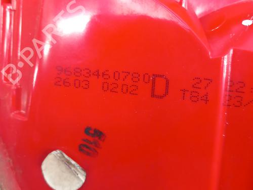 Right taillight PEUGEOT 3008 I MPV (0U_) 1.6 HDi | BP28736783C35 
