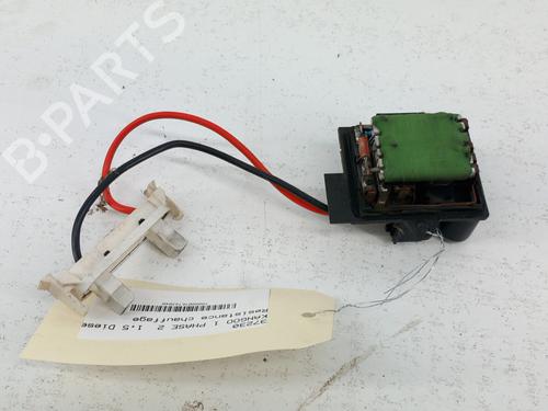 Used Heater resistor Heater resistor RENAULT KANGOO Express (FC0/1_) 1.5 dCi (FC07, FC1R) (65 hp) 28773119 28773119