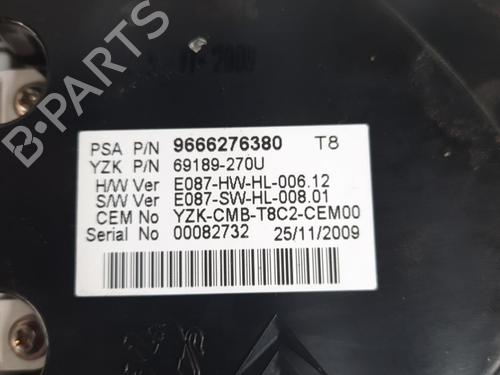 Instrument cluster PEUGEOT 3008 I MPV (0U_) 1.6 HDi | BP28771817C47 
