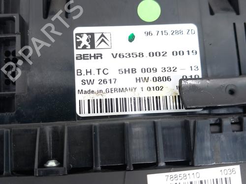 Used Climate control Climate control CITROËN C5 III (RD_) 2.0 HDi 140 (RDRHF8, RDRHFA, RDRHA8, RDRHAJ) (140 hp) 29488562 29488562