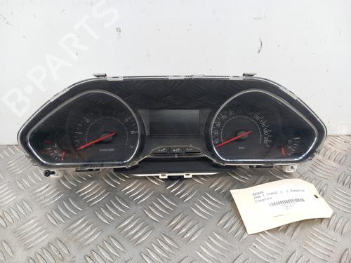 Used Instrument cluster PEUGEOT 208 I (CA_, CC_) 1.4 HDi (68 hp) 29335647